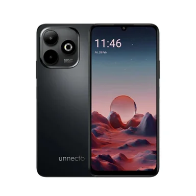 CELULAR UNNECTO BOLT 5G UB501 - 4GB RAM, 128GB ALMACENAMIENTO, NEGRO, CONECTIVIDAD 5G - 1