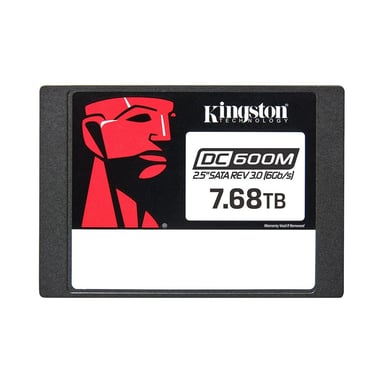 UNIDAD DE ESTADO SÓLIDO KINGSTON DC600M DE 7.5TB, 2.5', SATA 600, 560MB/S, IDEAL PARA SERVIDORES - 1