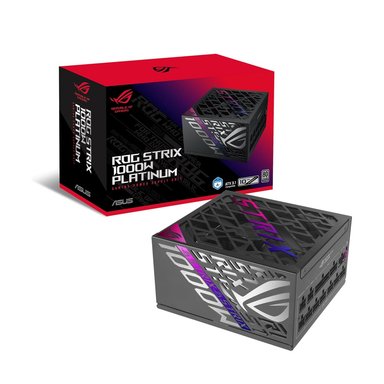 FUENTE DE PODER ASUS ROG STRIX 1000W PARA GAMING - SATA Y PCI EXPRESS, ALTA CAPACIDAD Y RENDIMIENTO - 1