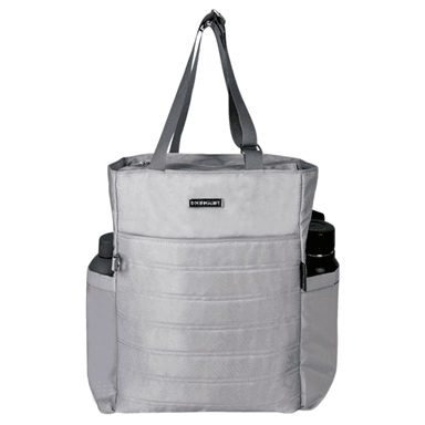 BOLSO MOCHILA MODELO DONATA - PLOMO PLATA - 1