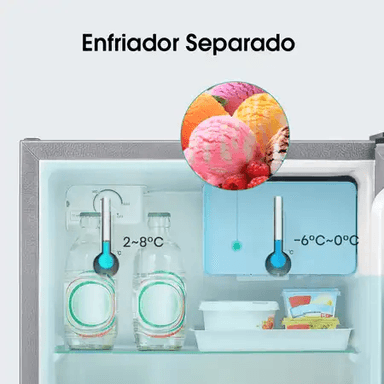 FRIGOBAR HISENSE 45L RR59NL2A PLAREADO. - 2