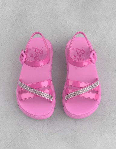 SANDALIAS MATTEL BARBIE NIÑA CASUAL FUCSIA 2BGA670001 - 5