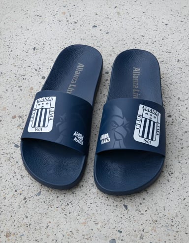 SANDALIAS RIDER SLIDER ALIANZA LIMA HOMBRE AZUL 2RDL5400004 - 1