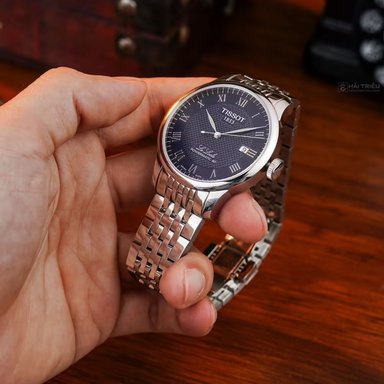 RELOJ TISSOT LE LOCLE POWERMATIC 80 BLUE BRACELET 39MM - 6