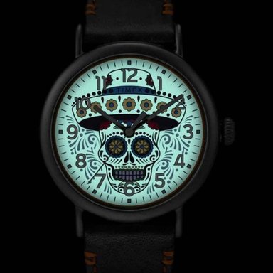 TIMEX STANDARD DIA DE MUERTOS ORANGE 40MM - 2