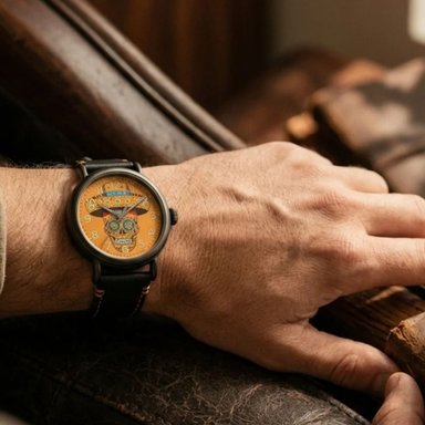 TIMEX STANDARD DIA DE MUERTOS ORANGE 40MM - 7