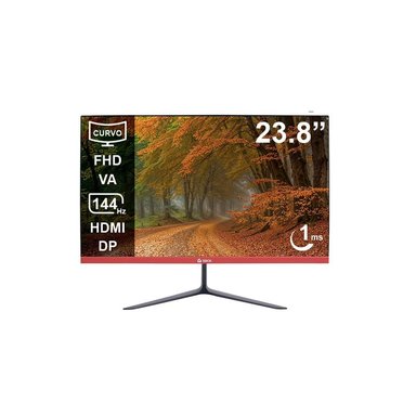 MONITOR CURVO TEROS TE-2403S 23.8 PULGADAS FHD VA 144HZ 1MS HDMI DP EARPHONE OUT - 1