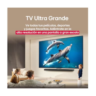 TELEVISOR 65'' LG UHD 4K WEBOS THINQ AI 65UA7300PSB 2025 + MAGIC + ANT - 6