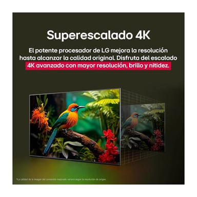 TELEVISOR LG 75'' UHD 4K WEBOS 75UA8050PSA 2025 + MAGIC + ANT + RACK FIJO - 4