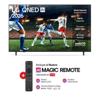 TELEVISOR SMART TV 55'' LG QNED UHD 4K 55QNED73ASA 2026 - 1