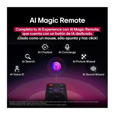 TELEVISOR SMART TV 55'' LG QNED UHD 4K 55QNED73ASA 2026 + ANT + RACK FIJO - 5