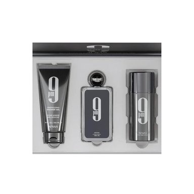 SET DE PERFUME AFNAN 9 PM EDP 3 PZS HOMBRE - 2
