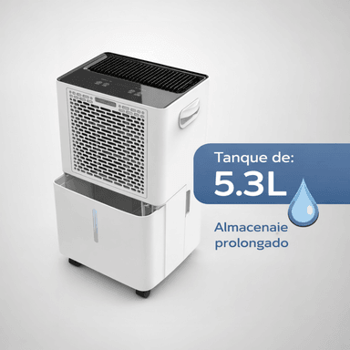 DESHUMEDECEDOR PORTÁTIL ALFANO HASTA 35 M² 28LTS POR DÍA DESHUMIDIFICADOR Q-28SOFT - 6