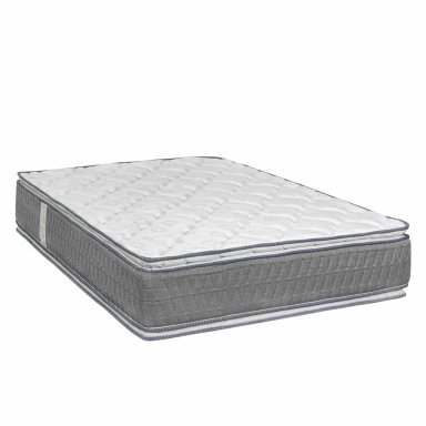 COLCHON IGNEO PILLOW 1.5 PLZ + 01 ALMOHADA VISCOELASTICA + PROTECTOR - 1