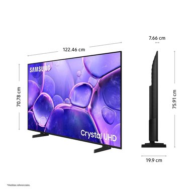 TELEVISOR SAMSUNG 55' SMART CRYSTAL UHD 4K 55U8000FG - 2