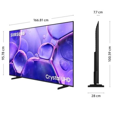 TELEVISOR SAMSUNG 75' SMART CRYSTAL UHD 4K 75U8000FG - 2
