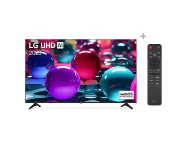 TELEVISOR LG 55' SMART UHD 4K THINQ AI 55UA7300PSB + CONTROL MAGIC MR25GA - 1