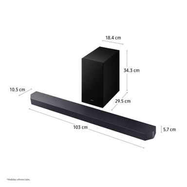 SOUNDBAR SAMSUNG SERIE Q 3 . 1 . 2 CH HW-Q600F - 2