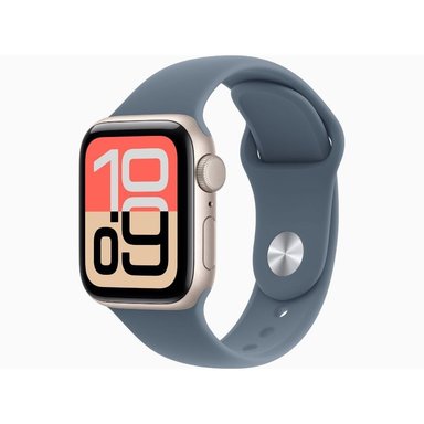 APPLE WATCH SE 3 44MM GPS STARLIGHT SPORT BAND M/L - ANCHOR BLUE - 3