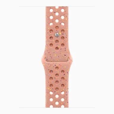 APPLE WATCH SE 3 40MM GPS STARLIGHT NIKE SPORT BAND S/M - ALPENGLOW PINK - 2