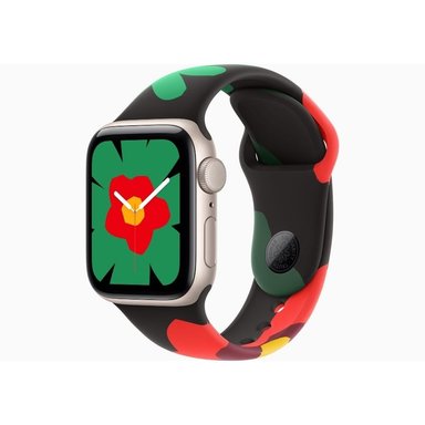 APPLE WATCH SE 3 40MM GPS STARLIGHT SPORT BAND M/L - BLACK UNITY - 3