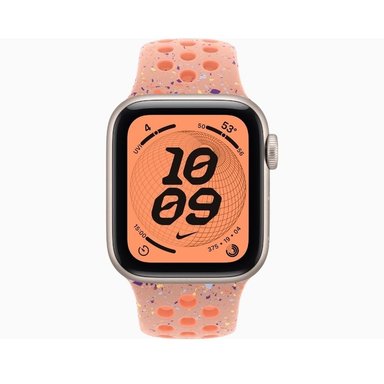 APPLE WATCH SE 3 44MM GPS STARLIGHT NIKE SPORT BAND M/L - ALPENGLOW PINK - 3