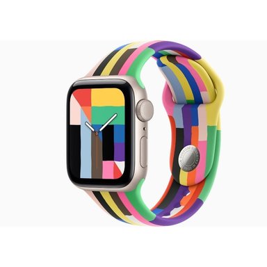 APPLE WATCH SE 3 40MM GPS STARLIGHT SPORT BAND M/L - PRIDE EDITION - 1