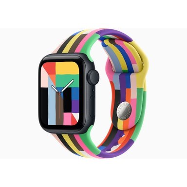 APPLE WATCH SE 3 44MM GPS MIDNIGHT SPORT BAND S/M - PRIDE EDITION - 1