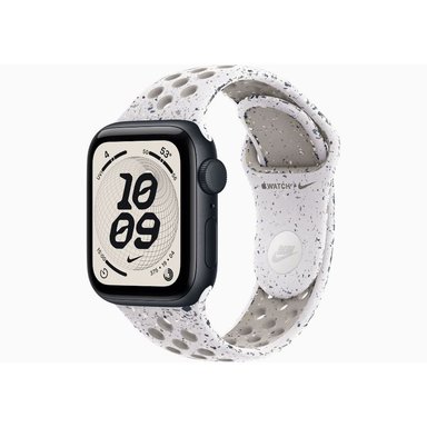 APPLE WATCH SE 3 40MM GPS MIDNIGHT NIKE SPORT BAND S/M - VEILED GREY - 2