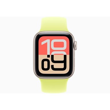 APPLE WATCH SE 3 40MM GPS+CEL STARLIGHT SOLO LOOP - NEON YELLOW - 2
