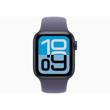 APPLE WATCH SE 3 40MM GPS+CEL MIDNIGHT SPORT BAND S/M - PURPLE FOG - 2