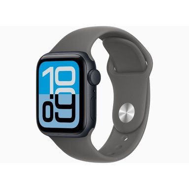 APPLE WATCH SE 3 44MM GPS+CEL MIDNIGHT SPORT BAND S/M - STONE GRAY - 2