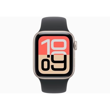 APPLE WATCH SE 3 44MM GPS+CEL STARLIGHT SPORT BAND S/M - NEGRO - 1