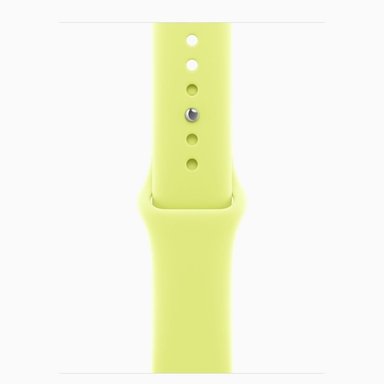 APPLE WATCH SE 3 44MM GPS+CEL MIDNIGHT SPORT BAND M/L - NEON YELLOW - 2