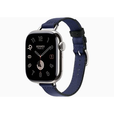 APPLE WATCH 42MM HERMES SERIES 11 TWILL JUMP - NAVY - 2