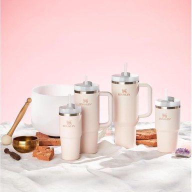 TUMBLER STANLEY QUENCHER H2.0 40 OZ - ROSE QUARTZ - 6