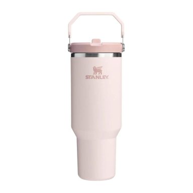 TUMBLER STANLEY ICEFLOW 2.0 FLIP STRAW 30 OZ - ROSE QUARTZ - 1