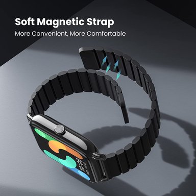 HAYLOU SMARTWATCH RS4 PLUS PANTALLA AMOLED CORREA MAGNETIC - NEGRO - 4