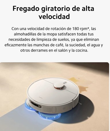 ROBOT ASPIRADOR XIAOMI VACUM X20 PLUS AUTOLIMPIEZA EFICIENTE 6000PA - 3