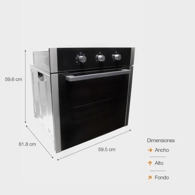 HORNO EMPOTRABLE PERFECT SOLE ELÉCTRICO 60 CM 65L SOLHO013V3 - 2