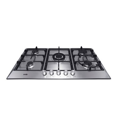ENCIMERA ACERO INOXIDABLE GLP/GN SOLE 5 HORNILLAS 86 CM - 4