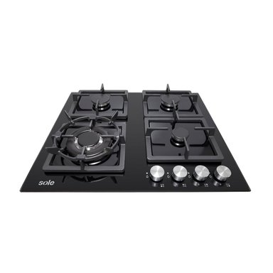 ENCIMERA VIDRIO TEMPLADO GLP/GN SOLE 4 HORNILLAS 59CM CWOK - 4