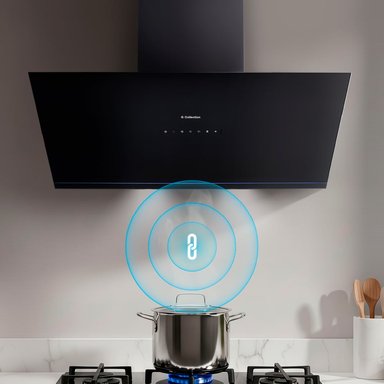 CAMPANA EXTRACTORA S-COLLECTION 90 CM SMART CONNECTED PUREBLACK - 9
