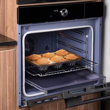 HORNO ELÉCTRICO S-COLLECTION EMPOTRABLE 75 L PUREBLACK D2 AIR FRYER Y VAPOR COOK - 8