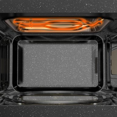 HORNO MICROONDAS S-COLLECTION EMPOTRABLE 26 L GRILL BLACK 3 EN 1 - 4