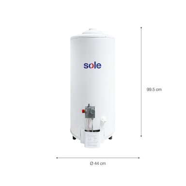 TERMOTANQUE 75 L GLP TIPO A C.ACC SOLE - 6