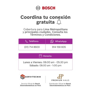 HORNO ELECTRICO EMPOTRABLE BOSCH 66 L HBF011BR0 - 7