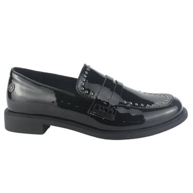 MOCASIN CHALADA MUJER MOCCA-1V NEGRO CASUAL - 1
