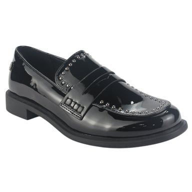 MOCASIN CHALADA MUJER MOCCA-1V NEGRO CASUAL - 5