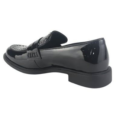 MOCASIN CHALADA MUJER MOCCA-1V NEGRO CASUAL - 6